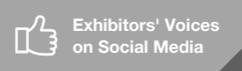 Exhibitors' Voices on Social Media