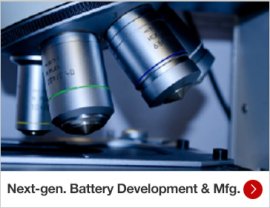 Next-gen. Battery Development & Mfg.